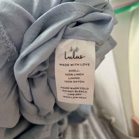 Lulus See the City Light Blue Button-Front Tiered Midi Dress - Picture 6 of 7